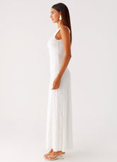 Embrace The Sun Maxi Dress - White